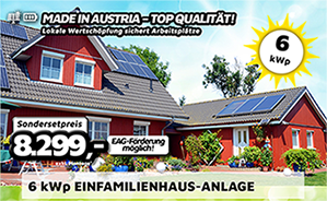 6 kWp PV-Anlage Made in Austria