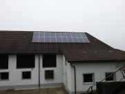Photovoltaik-Anlage Nebengebäude Wallsee
