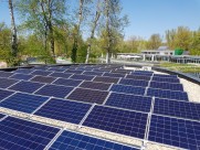 Photovoltaik-Anlage Die Garten Tulln - Motivationsgebäude