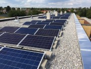 Photovoltaik-Anlage Energieautarker Kindergarten Tulln Zeiselweg