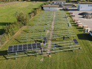 Photovoltaik-Anlage Abwasseranlage Retz