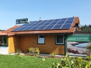 Photovoltaik-Anlage Imbissstand