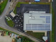 Photovoltaik-Anlage Büro Neubau FA. Brandl Bau